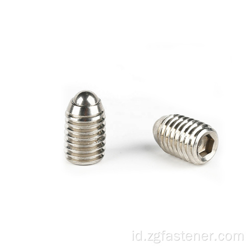 Sekrup plunger bola stainless steel sus304 sekrup plunger